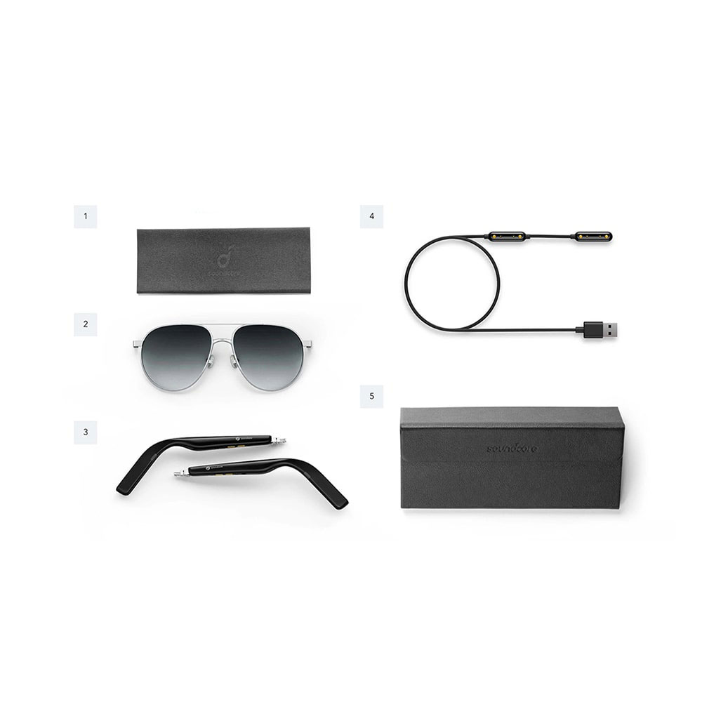 عینک هوشمند انکر Soundcore Bluetooth Glasses A3600