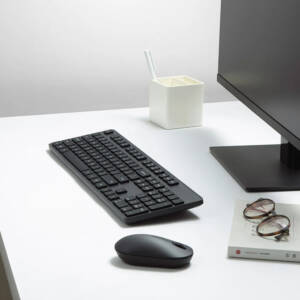 ماوس و کیبورد بی سیم شیائومی مدل xiaomi keyboard and mouse set 2 WXJS02YM