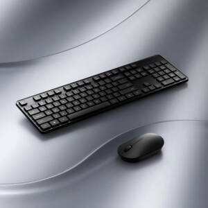 ماوس و کیبورد بی سیم شیائومی مدل xiaomi keyboard and mouse set 2 WXJS02YM