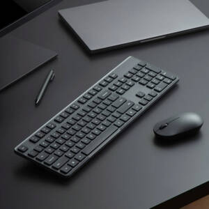 ماوس و کیبورد بی سیم شیائومی مدل xiaomi keyboard and mouse set 2 WXJS02YM