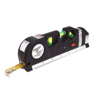 متر و تراز لیزری 4 کاره مدل LASER LEVEL PRO 3