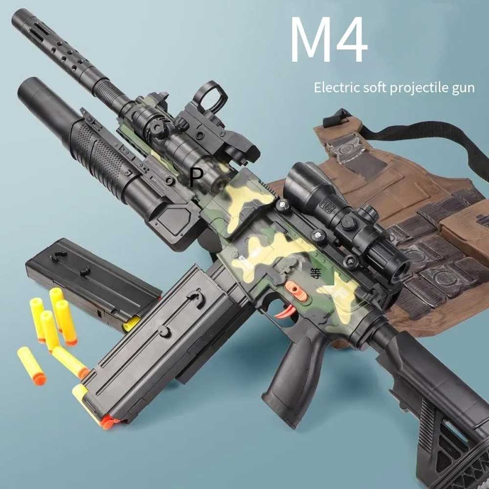 تفنگ تیرژله ای مدل M4 108CM