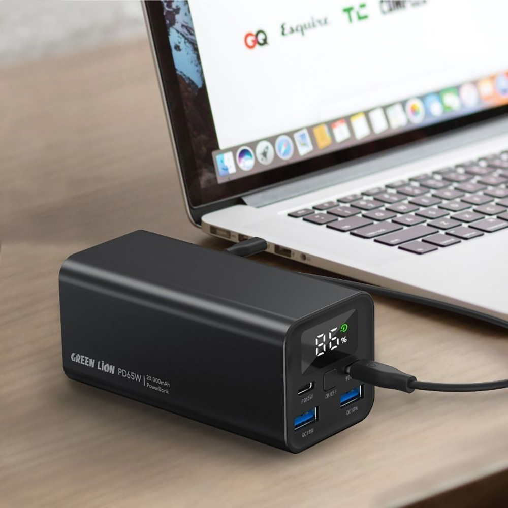 پاوربانک 20000 میلی آمپر گرین لاین Green Lion Turbo