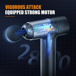 ماساژور تفنگی فیلیپس مدل Philips massage gun PPM7323 / PPM3203G