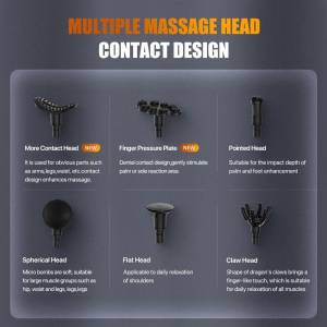 ماساژور تفنگی فیلیپس مدل Philips massage gun PPM7323 / PPM3203G