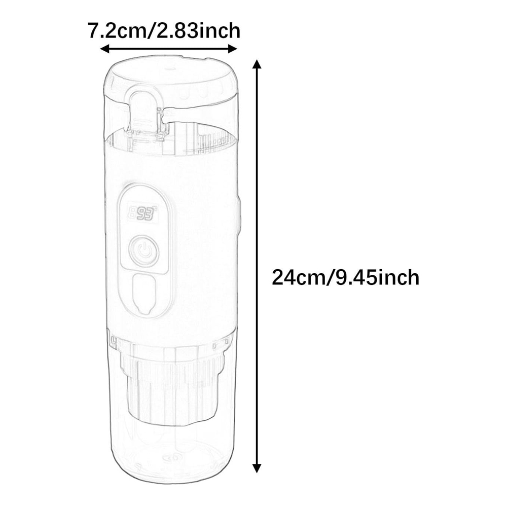 Potable-espresso-machine-JY-001BX-5 دستگاه اسپرسو ساز شارژی قابل حمل Portable Espresso Machine JY-001BX