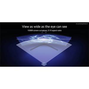 مانیتور منحنی گیمینگ شیائومی Mi Curved Gaming Monitor 34 Inch WQHD