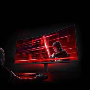 مانیتور منحنی ر شیائومی 34 اینچی مدل Xiaomi Curved Gaming Monitor 34 Inch G34WQi