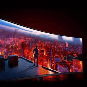 مانیتور منحنی ر شیائومی 34 اینچی مدل Xiaomi Curved Gaming Monitor 34 Inch G34WQi