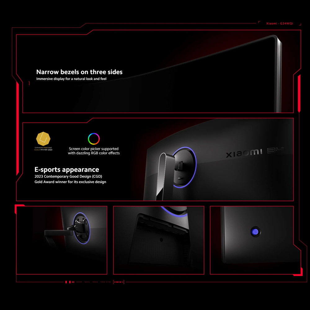 مانیتور-منحنی-گیمینگ-شیائومی-34-اینچی-مدل-Xiaomi-Curved-Gaming-Monitor-34-Inch-G34WQi مانیتور منحنی ر شیائومی 34 اینچی مدل Xiaomi Curved Gaming Monitor 34 Inch G34WQi