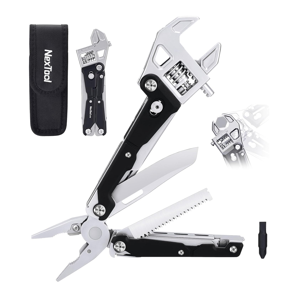 Layer 1 آچار فرانسه چندکاره مدل Nextool Adjustable Wrench Pilers W4 NE20362