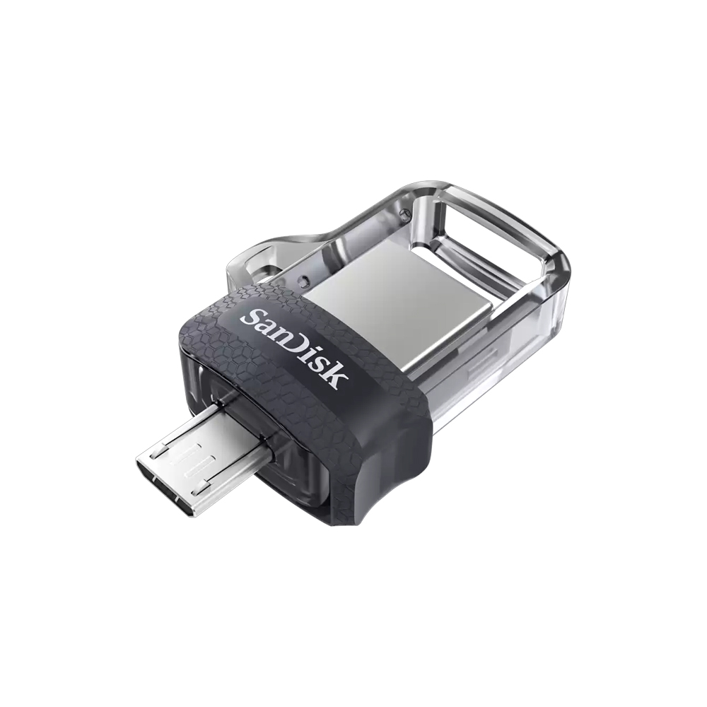 فلش مموری سن دیسک ظرفیت 64 گیگابایت مدل SanDisk Ultra Dual m3.0 64GB