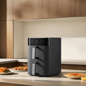سرخ کن بدون روغن 12 لیتری هوشمند شیائومی مدل Xiaomi Smart Double Stack Air Fryer 12L MAF-DS1201