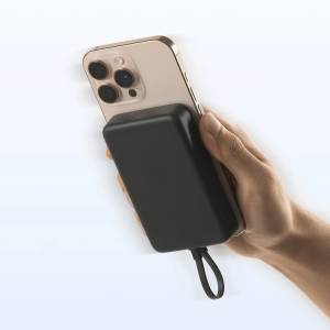 پاوربانک مغناطیسی 33 وات 10000 میلی آمپر شیائومی مدل Xiaomi 33W Magnetic Power Bank 10000 (Integrated Cable) WPB1007MI