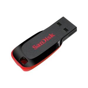 معرفی فلش مموری سن دیسک مدل Cruzer Blade CZ50 USB2 ظرفیت 64 گیگابایت