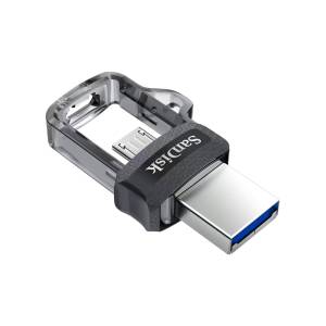 فلش مموری سن دیسک ظرفیت 64 گیگابایت مدل SanDisk Ultra Dual m3.0 64GB