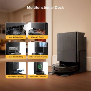 جارو رباتیک روبوراک مدل Xiaomi Roborock Qrevo 5AE Robotic Vacuum Cleaner