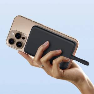 پاوربانک مغناطیسی 33 وات 10000 میلی آمپر شیائومی مدل Xiaomi 33W Magnetic Power Bank 10000 (Integrated Cable) WPB1007MI