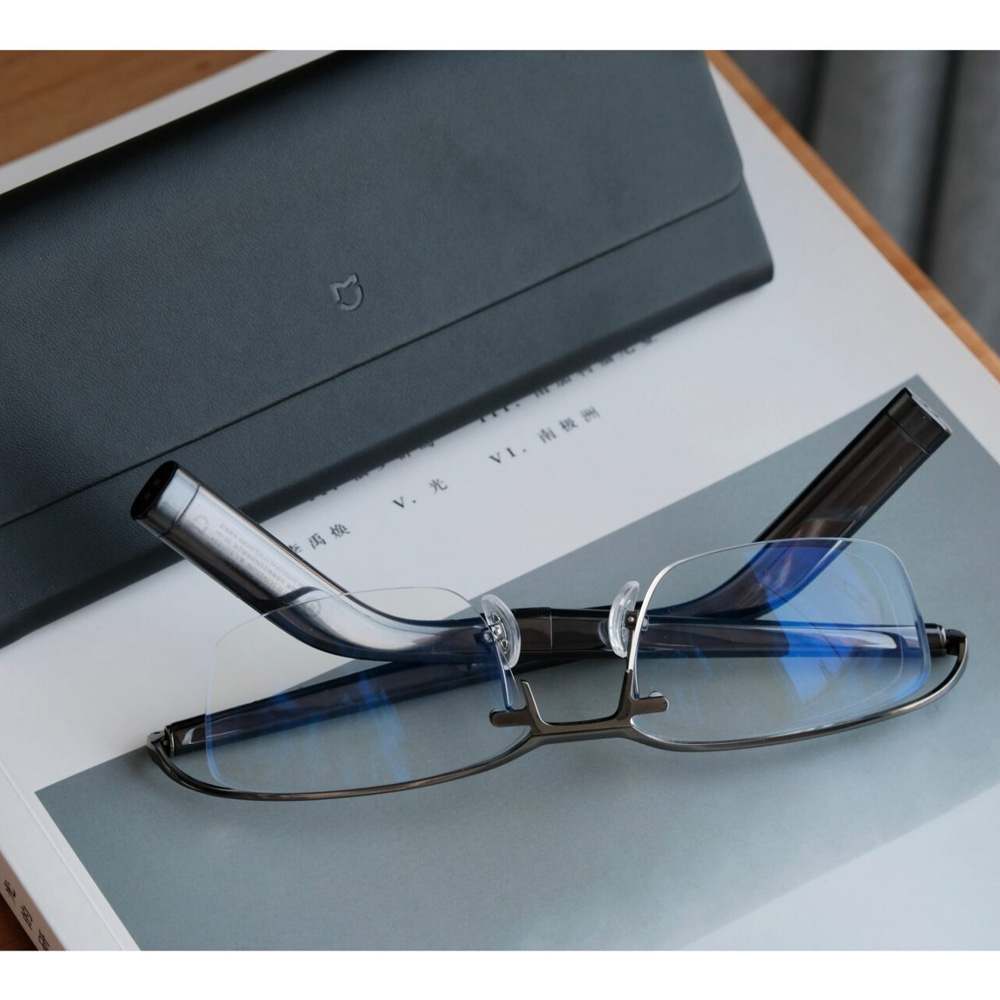عینک هوشمند میجیا مدل Mijia Smart Audio Glasses 2 Deep Titanum
