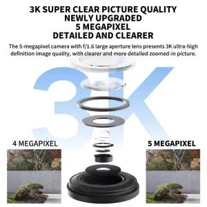 دوربین تحت شبکه هوشمند شیائومی مدل Xiaomi Outdoor Camera CW500