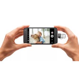 فلش مموری سن دیسک ظرفیت 64 گیگابایت مدل SanDisk Ultra Dual m3.0 64GB
