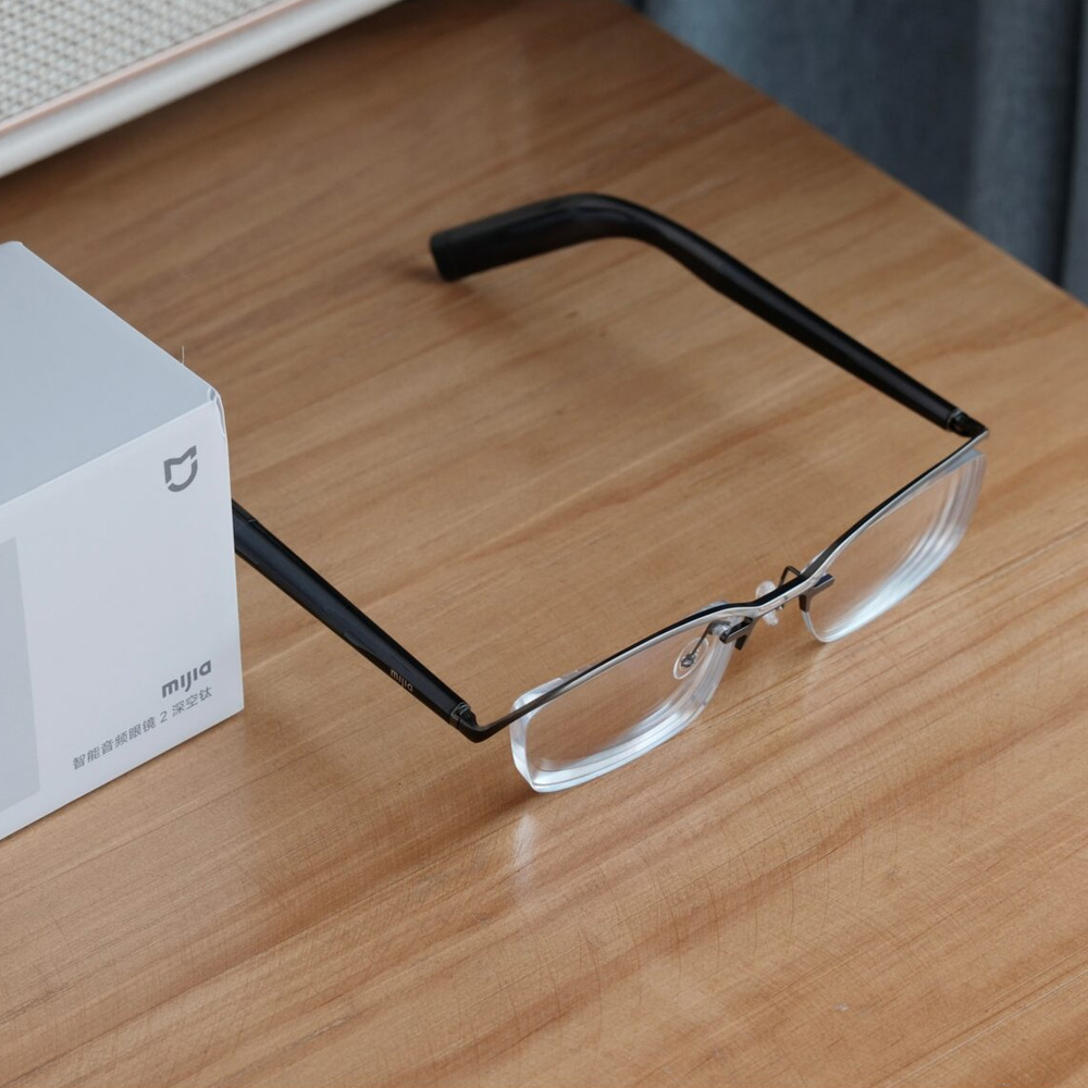 عینک هوشمند میجیا مدل Mijia Smart Audio Glasses 2 Deep Titanum