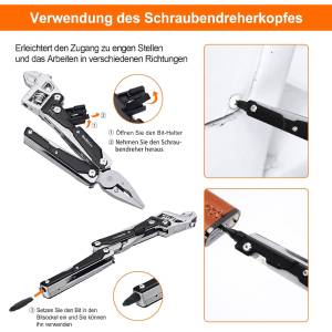 آچار فرانسه چندکاره مدل Nextool Adjustable Wrench Pilers W4 NE20362