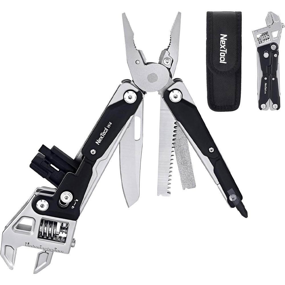 آچار فرانسه چندکاره مدل Nextool Adjustable Wrench Pilers W4 NE20362