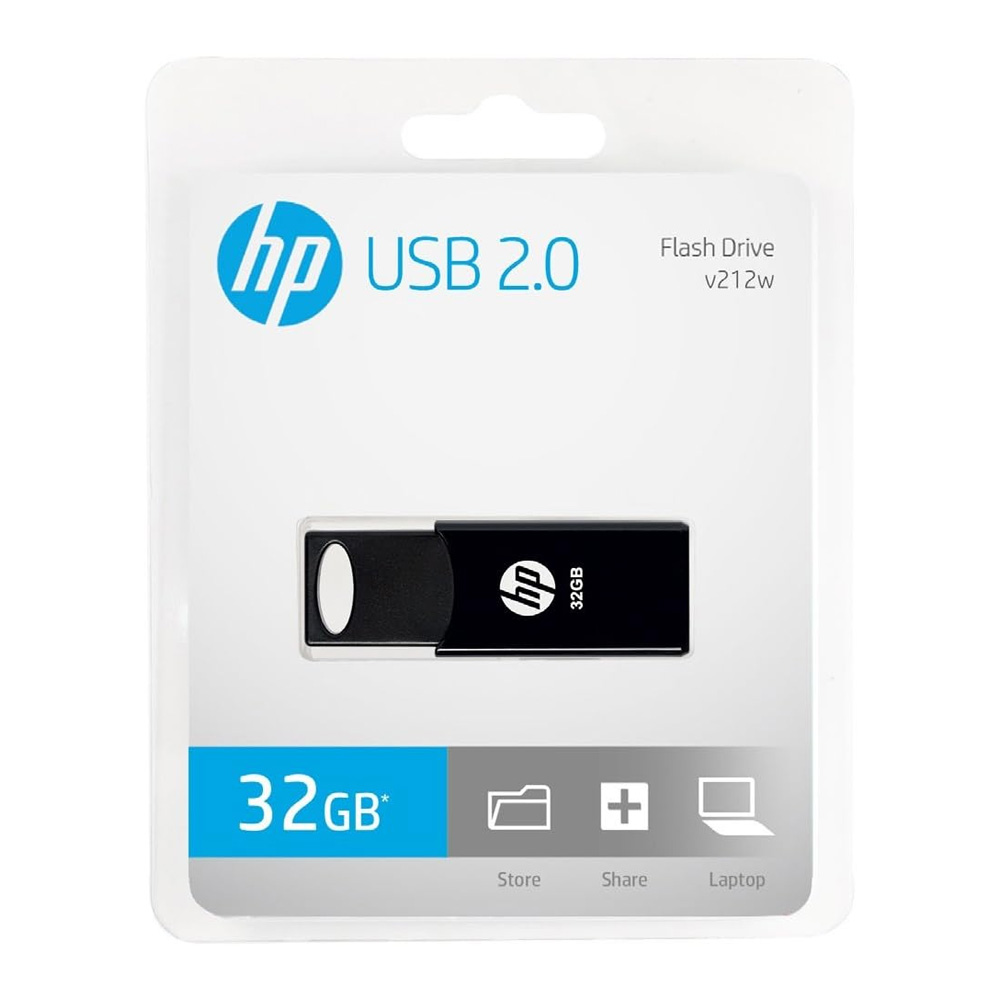 فلش مموری اچپی ۳۲ گیگابایت مدل HP V212W USB 2.0 Flash Memory 32GB