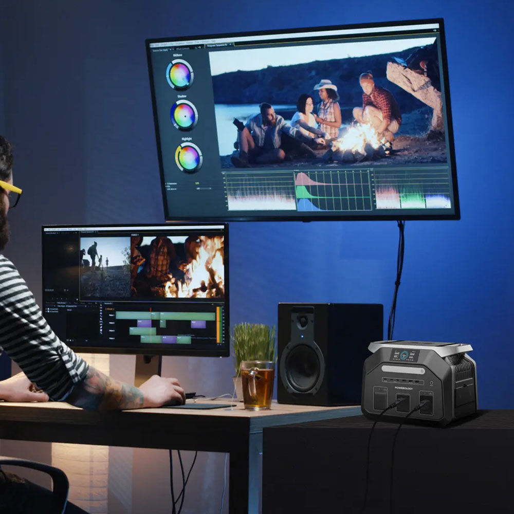 پاور استیشن پاورولوژی Powerology Dynamic1800 Portable Power Station 1800W