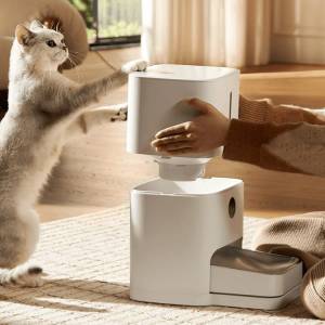 ظرف غذای هوشمند حیوانات خانگی 5 لیتری میجیا شیائومی Xiaomi Smart Pet Food Feeder 2 MJWSQ02