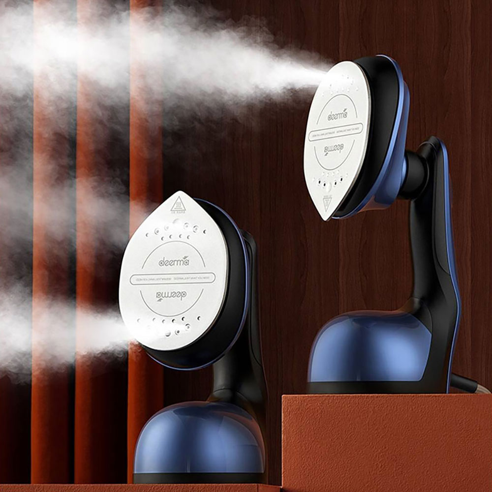 معرفی اتو بخار دستی چند کاره شیائومی Deerma Handheld Steam Ironing Machine HS300