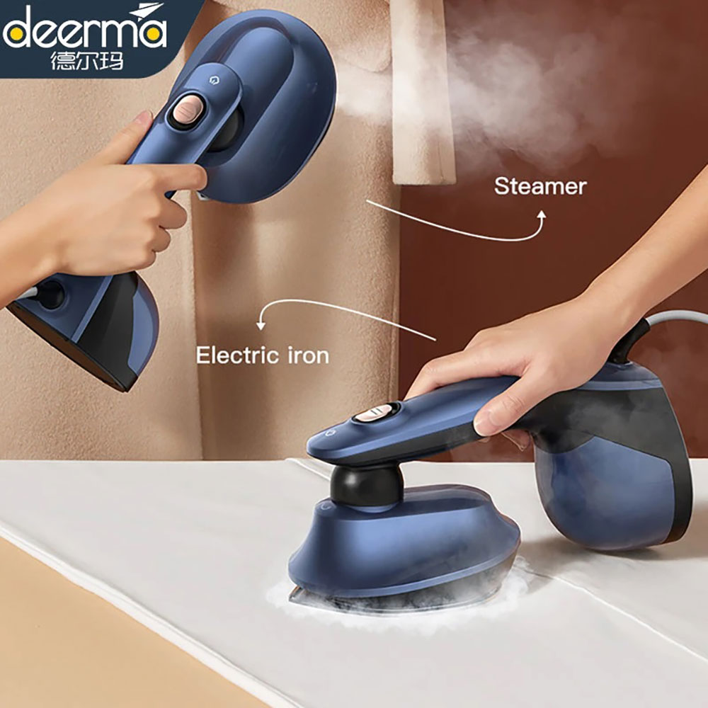 معرفی اتو بخار دستی چند کاره شیائومی Deerma Handheld Steam Ironing Machine HS300