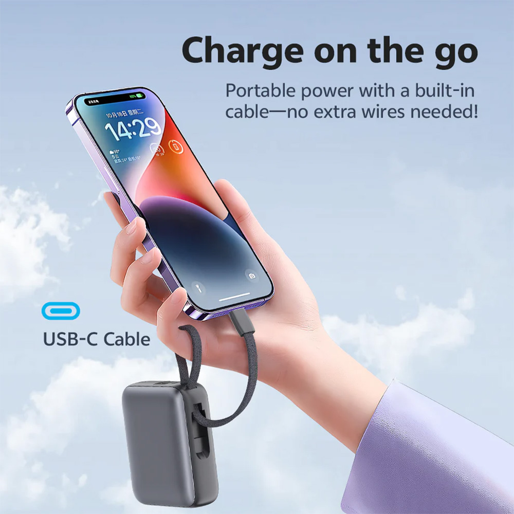 ، پاوربانک کیو سی وای مدل QCY PB20A 20000mAh 45W