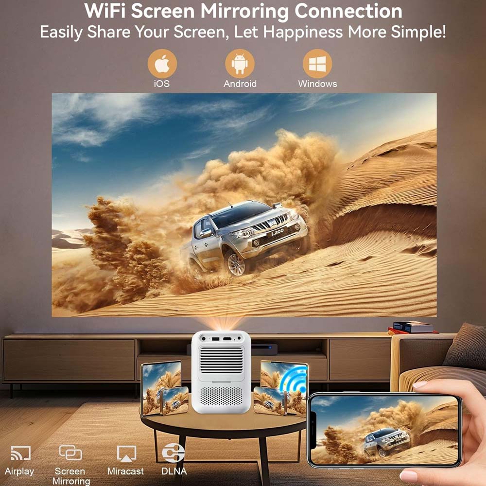 ویدئو-پروژکتور-ونبو-مدل-Wanbo-Projector-Dali-1-4 معرفی ویدئو پروژکتور ونبو مدل Wanbo Projector Dali 1