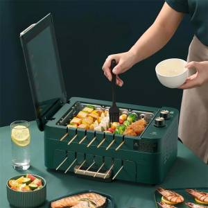 کباب پز برقی چند منظوره شیائومی Xiaomi Liven Electric Barbecue Maker G26