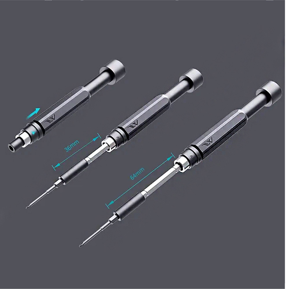 مجموعه پیچ گوشتی کوچک رومیزی 51 عددی شیائومی مدل Mini Screwdriver Set For Desk Series JM-FM2