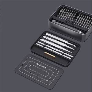 مجموعه پیچ گوشتی کوچک رومیزی 51 عددی شیائومی مدل Mini Screwdriver Set For Desk Series JM-FM2
