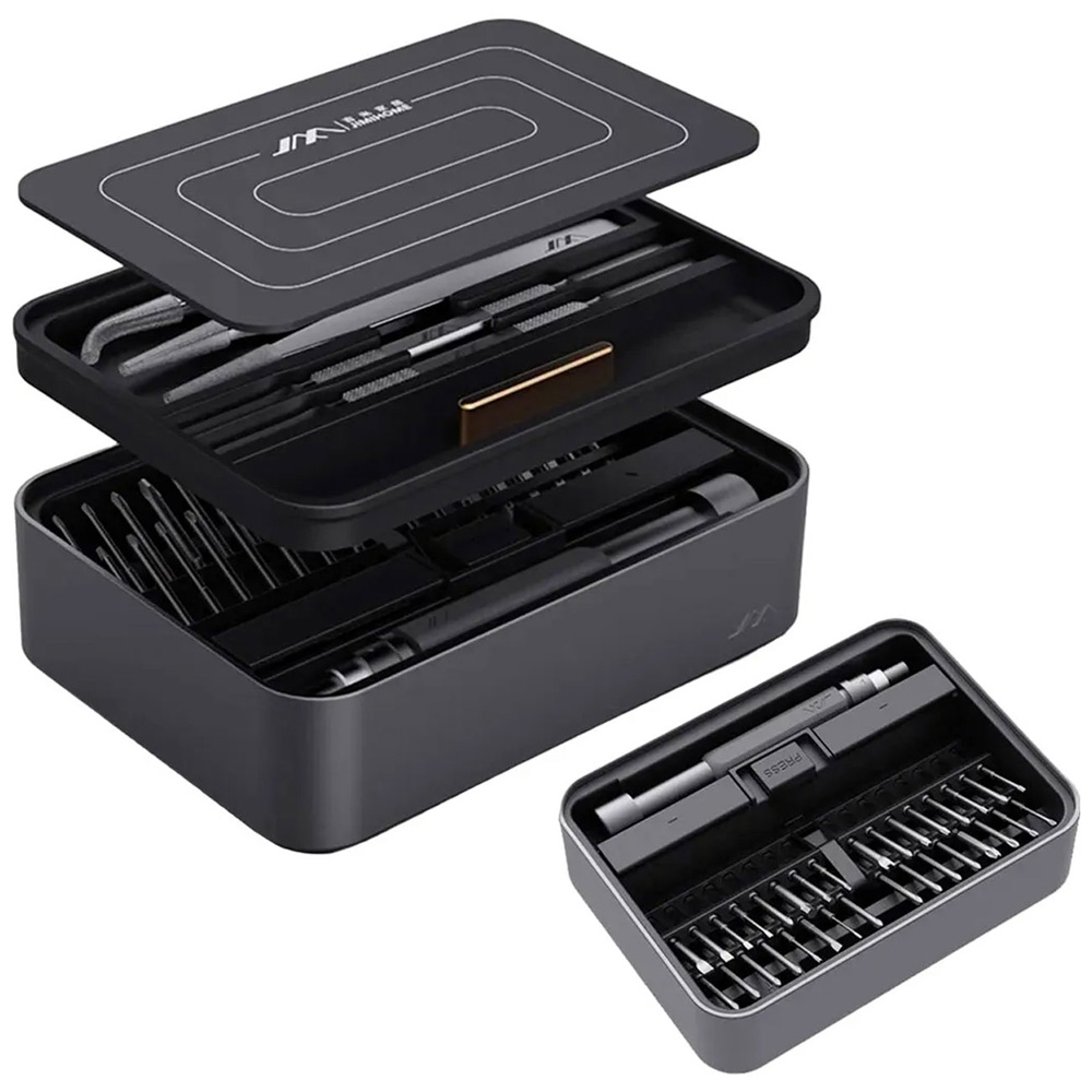 Layer-8-1 (4) مجموعه پیچ گوشتی کوچک رومیزی 51 عددی شیائومی مدل Mini Screwdriver Set For Desk Series JM-FM2
