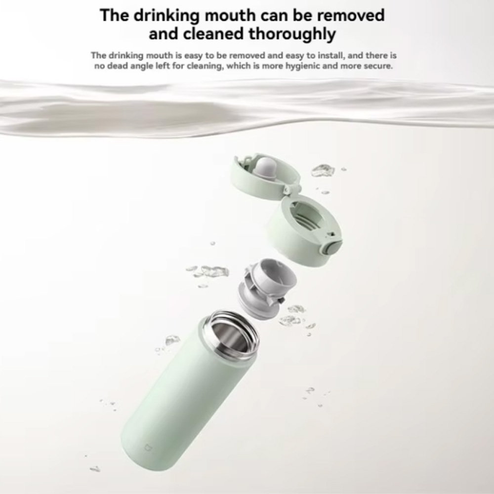 فلاسک قابل حمل شیائومی مدل Xiaomi Mijia Thermos Cup 480ML MJTGB02PL