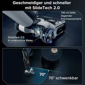 جارو شارژی شیائومی مدل Roborock A30 Pro Combo