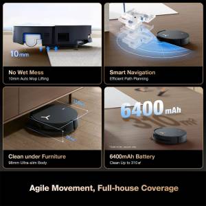 جارو رباتیک اکووکس Ecovacs X8 Pro Omni