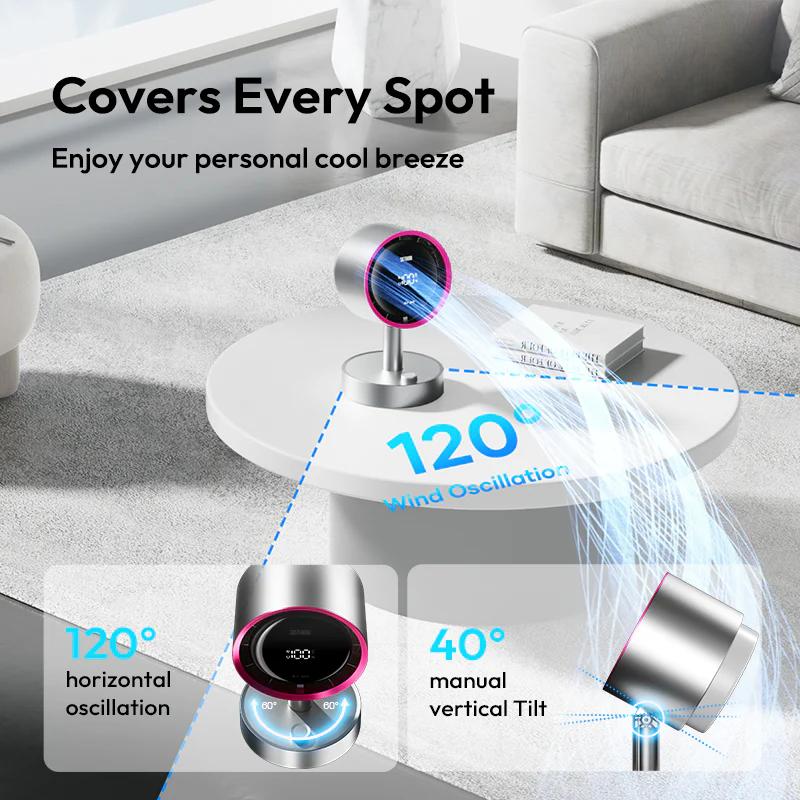 پنکه رومیزی شیائومی یوپین مدل Sothing Desktop Oscillating Filtering Fan – Air Pro