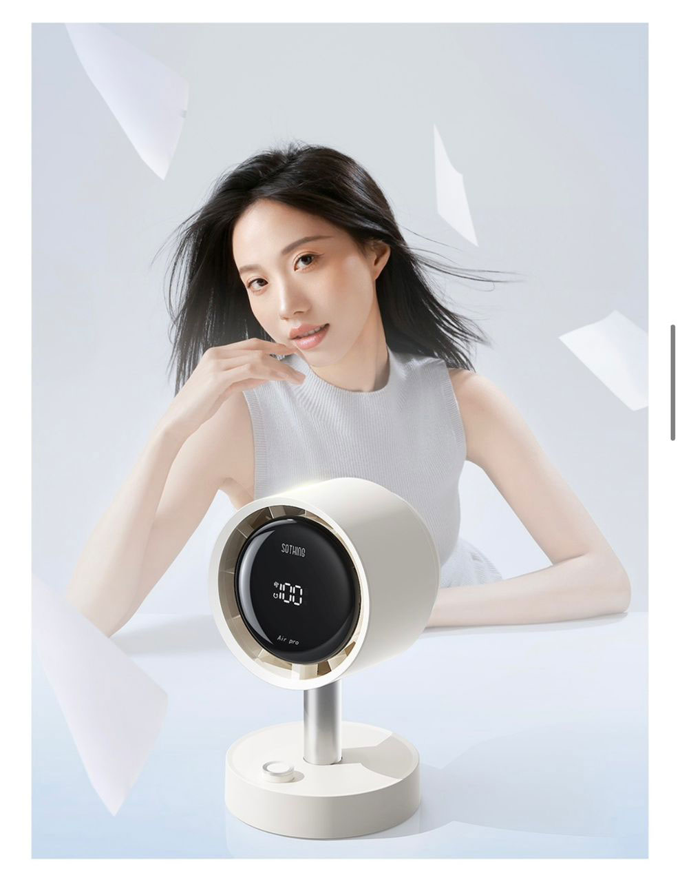 پنکه رومیزی شیائومی یوپین مدل Sothing Desktop Oscillating Filtering Fan – Air Pro