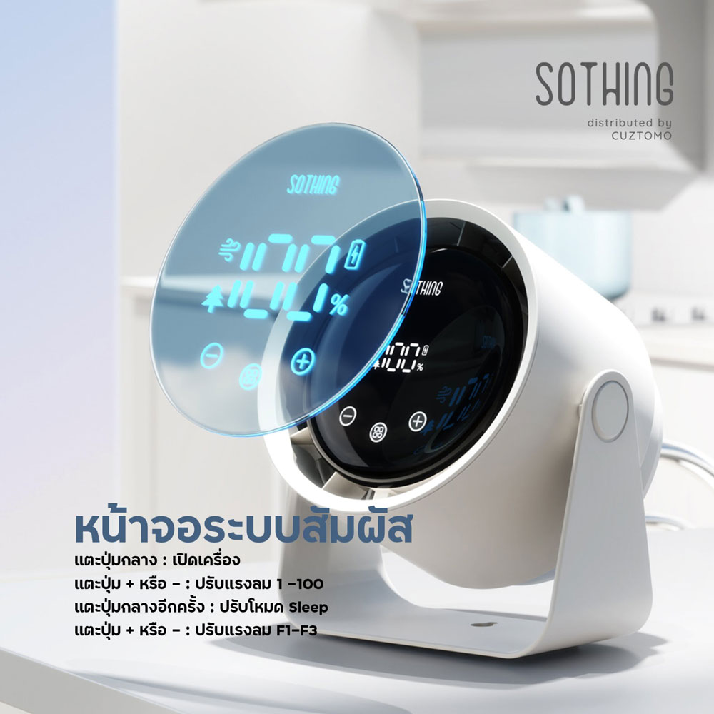 پنکه رومیزی شیائومی یوپین مدل Sothing Desktop Filtering Fan – Air