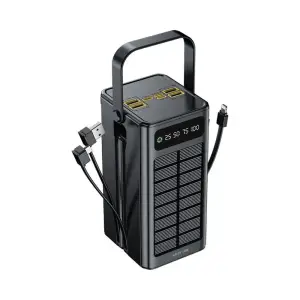 پاوربانک خورشیدی 80000 میلی آمپر گرین لاین مدل Green Lion Solar X 80000mah Powerbank GL-PX78