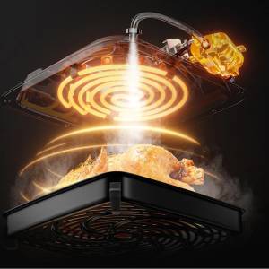 سرخ کن بدون روغن 7 لیتری شیائومی مدل Mijia Smart Steam Air Fryer 7L MAF-ST701