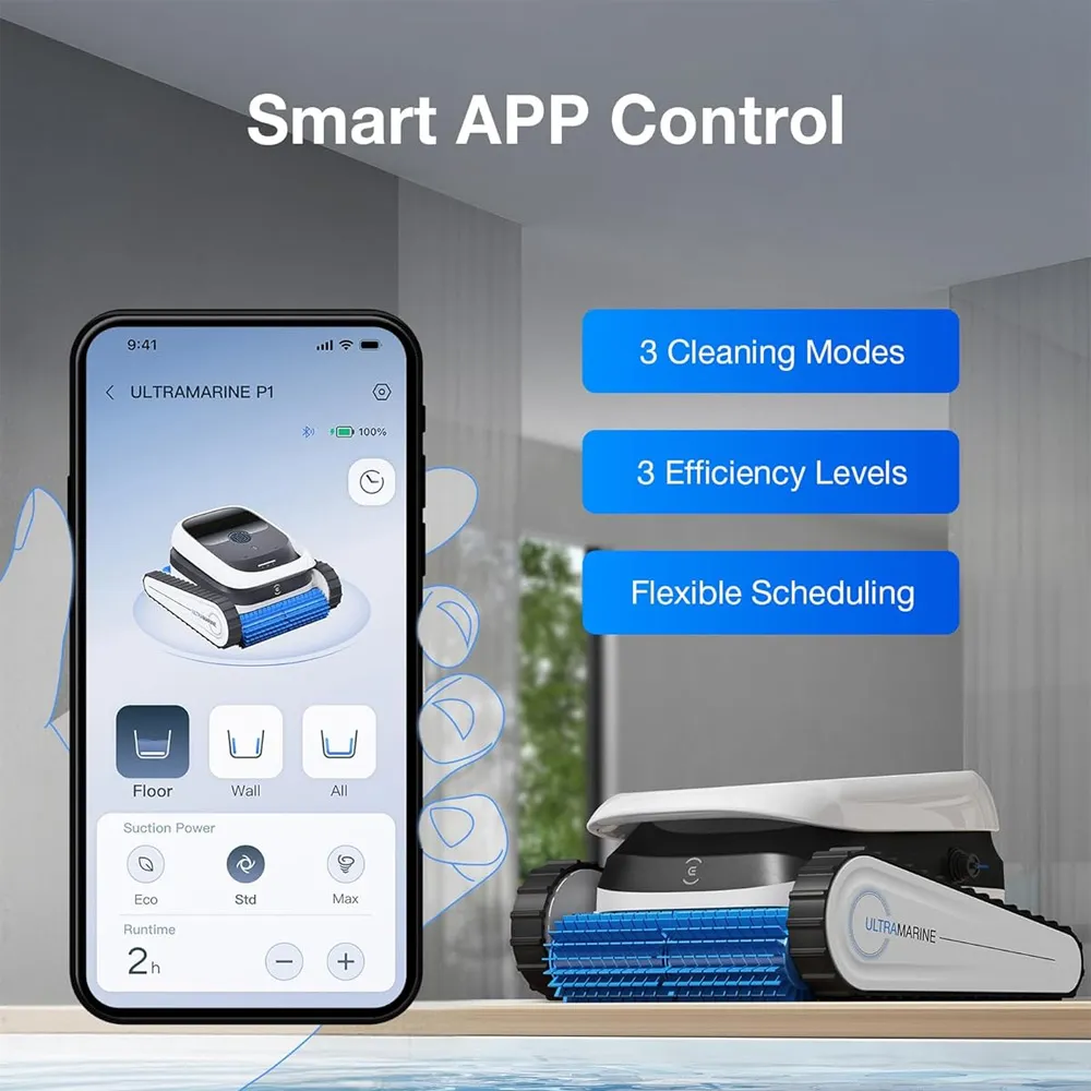 جارو رباتیک استخر شیائومی مدل Ecovacs Ultramarine P1