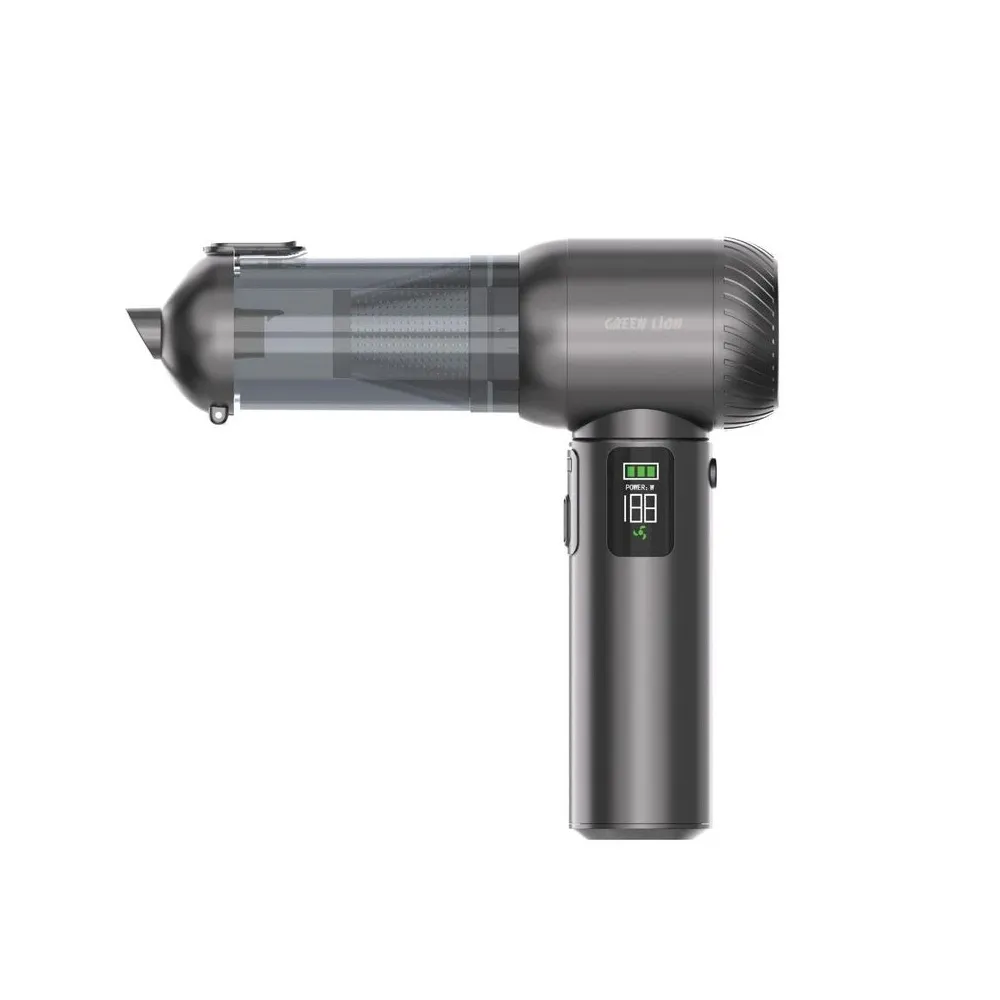 جاروشارژی و دمنده خودرو گرین لاین مدل Green Lion Multi Force Vacuum Air Blower Air Duster GB-286X جاروشارژی و دمنده خودرو گرین لاین مدل Green Lion Multi Force Vacuum Air Blower Air Duster GB-286X