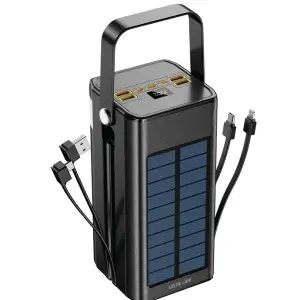 پاوربانک خورشیدی 100000 میلی آمپر گرین لاین مدل Green Lion Solar X 100000mah